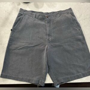 Tommy Bahama Gray Silk and Linen Shorts